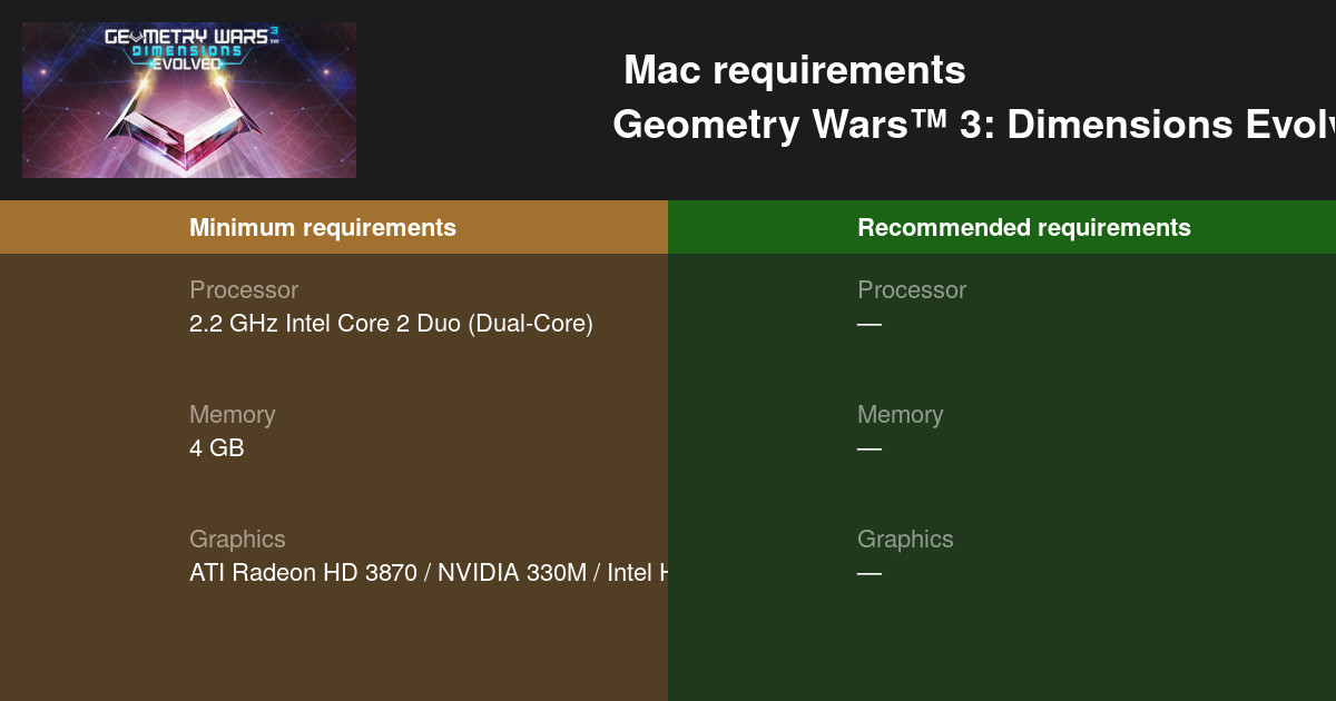geometry wars 3 for mac